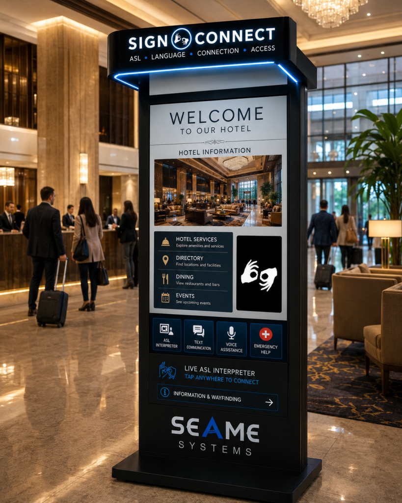 Accessibility Kiosk SeaMe Systems
